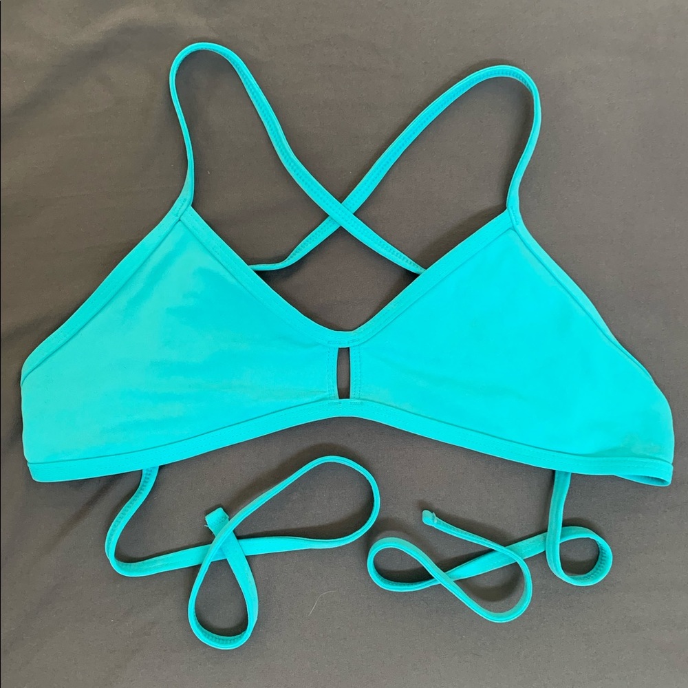 Large Blue Jolyn Swimsuit Top